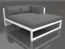 XL modular sofa, section 2 right (White)
