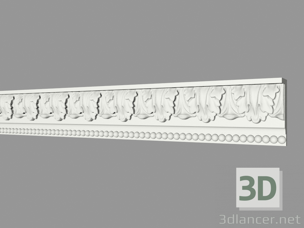 3d model Molded eaves (КФ81) - preview