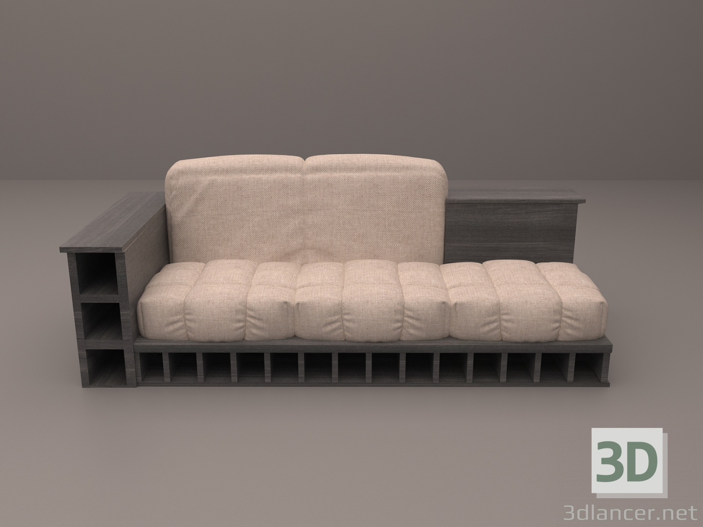 modèle 3D de Ensemble de meubles acheter - rendu