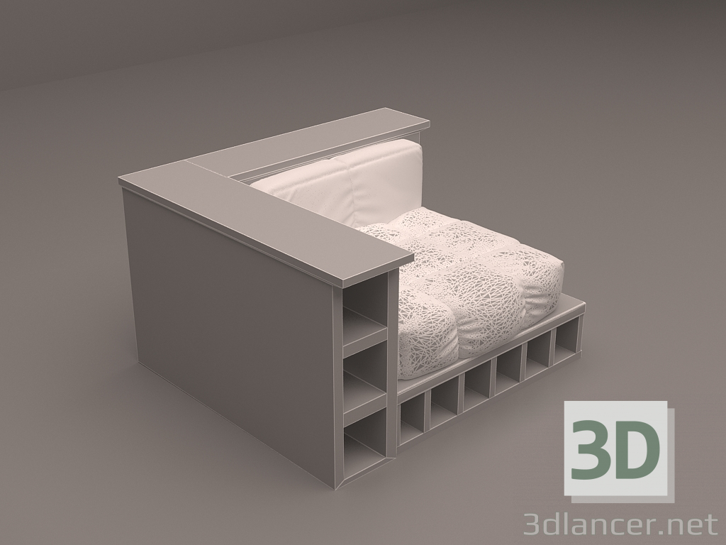 modello 3D di Set di mobili comprare - rendering