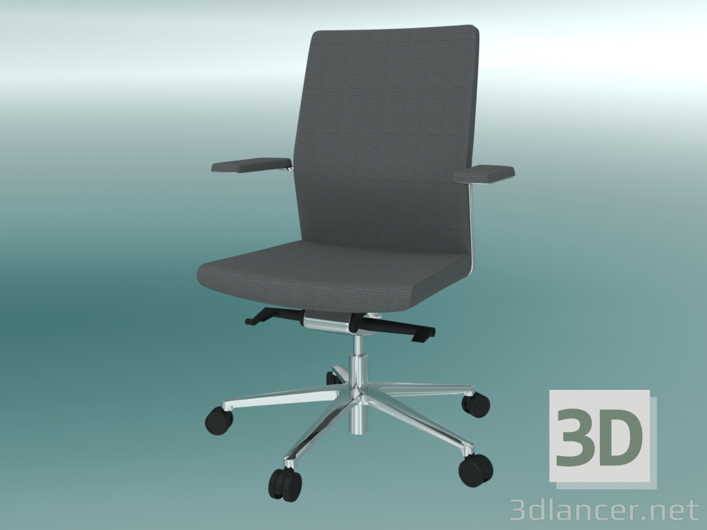 3d модель Кресло вращающееся (20S) – превью