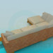 3d model Corner sofa - preview