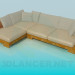 3d model Corner sofa - preview