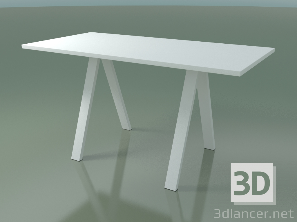 3D Modell Tisch mit Standardarbeitsplatte 5019 (H 105 - 200 x 98 cm, F01, Zusammensetzung 1) - Vorschau