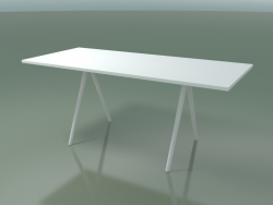 Table rectangulaire 5410 (H 74 - 79x179 cm, stratifié Fenix F01, V12)