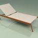 modèle 3D Chaise longue 007 (Métal Rouille, Batyline Sable) - preview