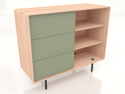 Chest of drawers Fina 118 (Olive)
