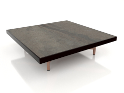 Square coffee table (Black, DEKTON Radium)