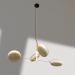 3d model Hanging lamp Gringo Multi (White) - preview