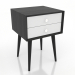 modello 3D Comodino (nero RAL 9005) - anteprima