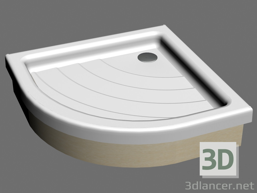 3d model Shower tray RONDA 80 EX - preview