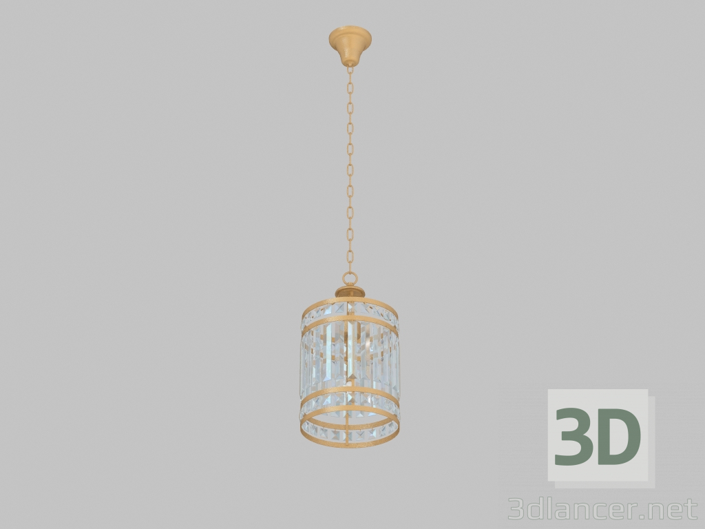 modello 3D Antico lampadario (1085-1P) - anteprima