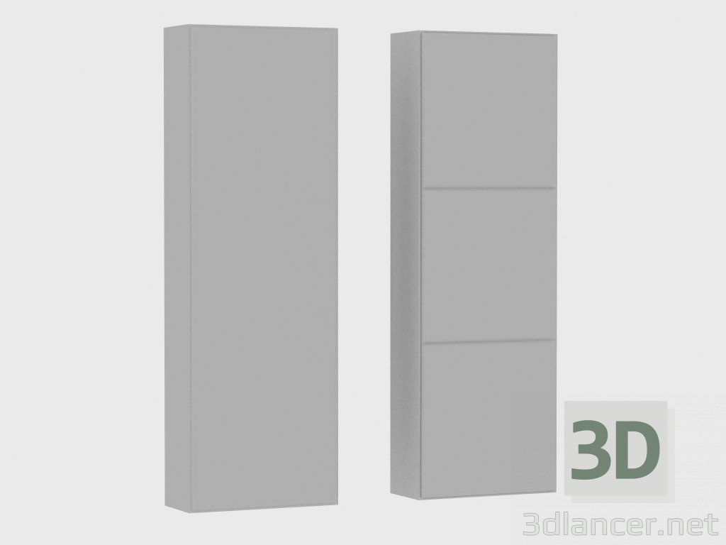 modèle 3D Eléments du système modulaire IANUS MIDDLE WITH BACK (E268) - preview