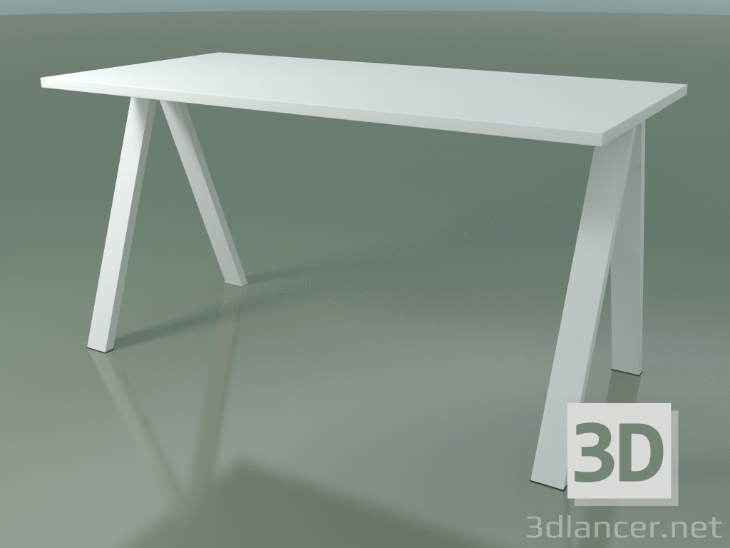 3d model Table with standard worktop 5019 (H 105 - 200 x 98 cm, F01, composition 2) - preview