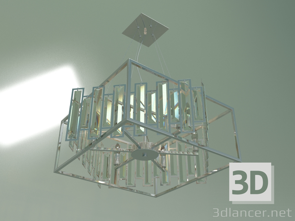 3d model Pendant chandelier Cella 312-6 Strotskis - preview