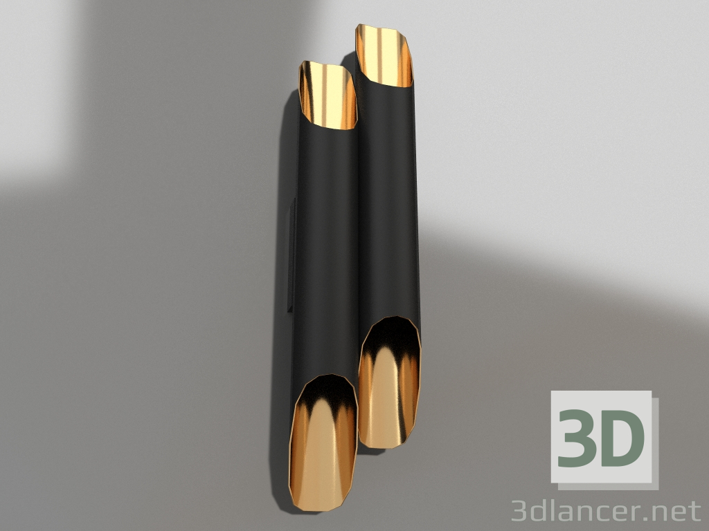 modello 3D Applique Bambù (7012) - anteprima