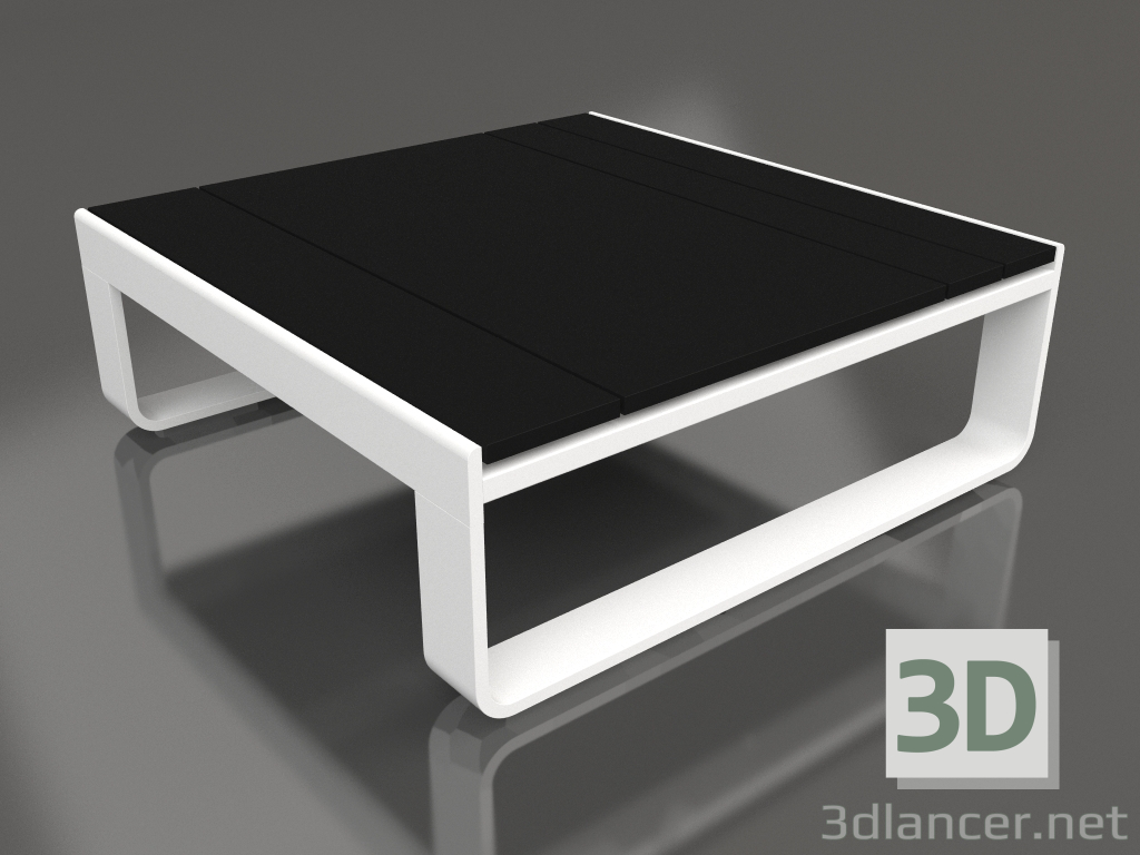 modello 3D Tavolino 70 (DEKTON Domoos, Bianco) - anteprima