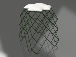 Low stool (Bottle green)
