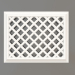 3d model Gypsum ventilation grills VR 002 (188x238x23) - preview