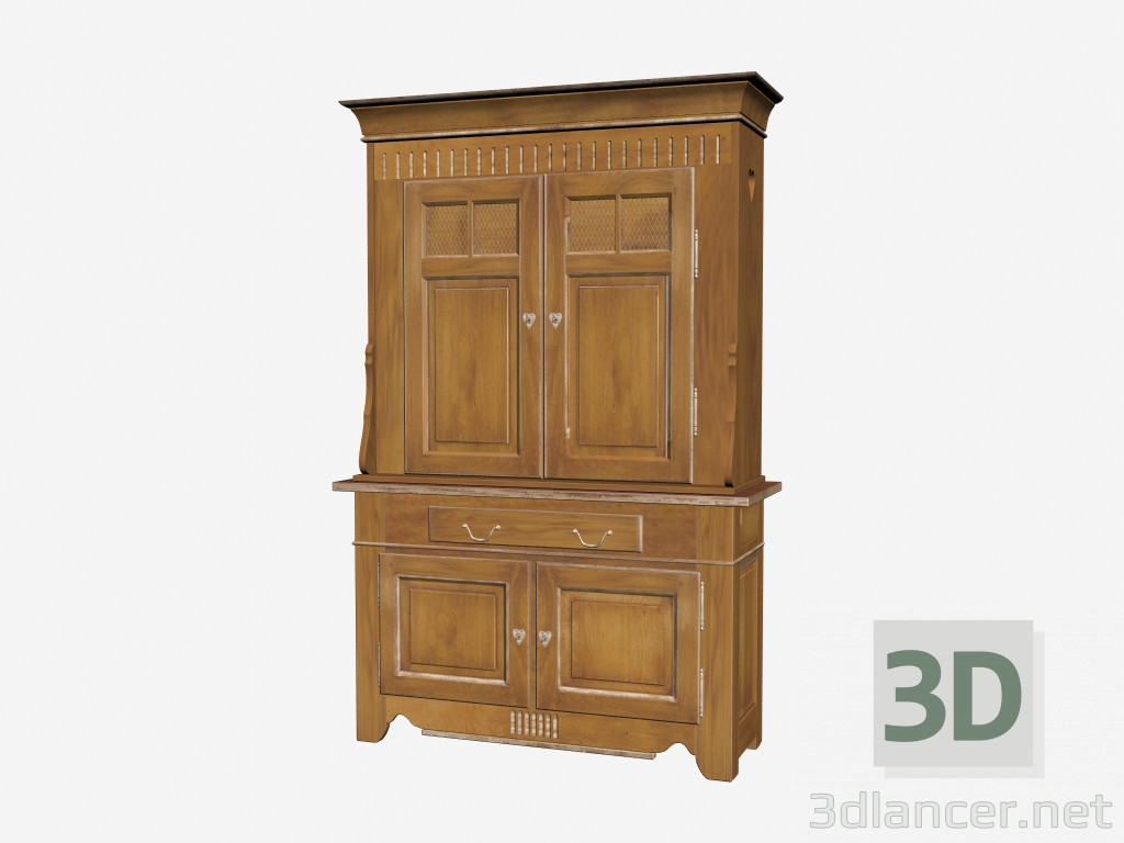 3d model Classic sideboard CH271 - preview
