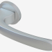 3D modeli Batı kapı kolu (Matt krom) - önizleme