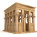 modèle 3D de Temple égyptien du kiosque Trajan de Philae acheter - rendu