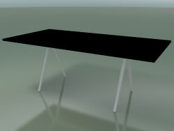 Rectangular table 5411 (H 74 - 99x200 cm, laminate Fenix F02, V12)