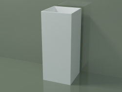Floor-standing washbasin (03UN16101, Glacier White C01, L 36, P 36, H 85 cm)