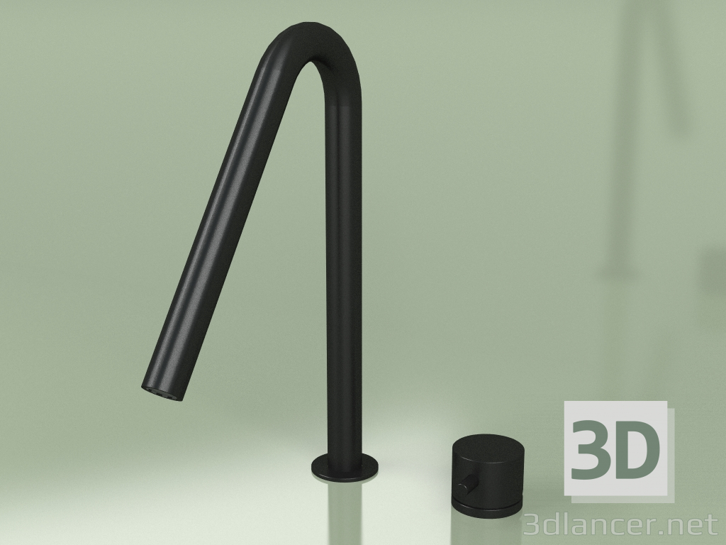 modèle 3D Mélangeur 2 trous avec bec orientable 288 mm (13 32, NO) - preview