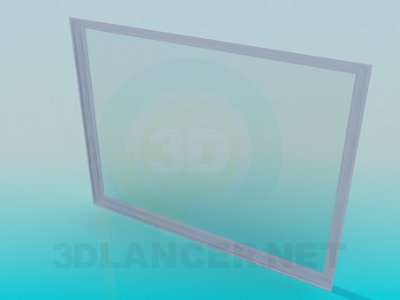 3d model Huge mirror - preview 3d model Huge mirror - preview