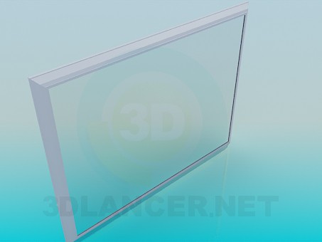 3d model Huge mirror - preview 3d model Huge mirror - preview