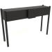 3d model Console table KT 02 (handle without rounding, 1200x300x800, wood black) - preview