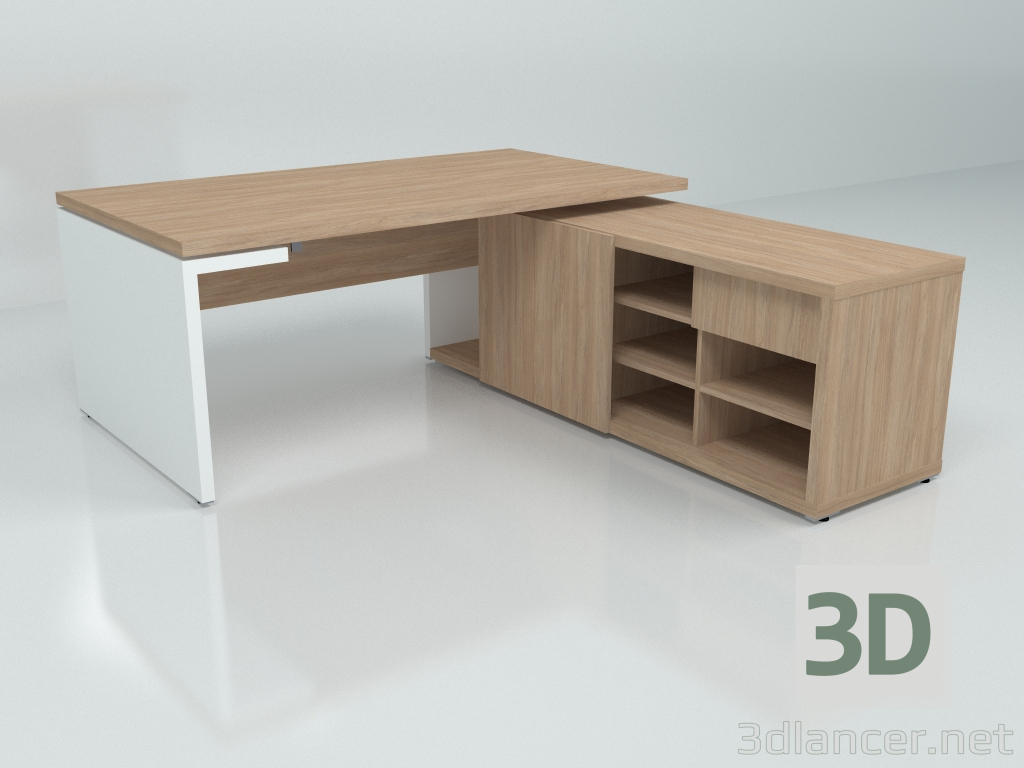 3d model Work table Mito MIT2P (2078x2080) - preview