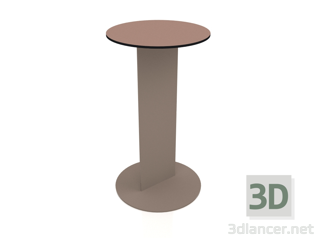 Modelo 3d Mesa lateral (Bronze) - preview