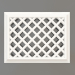 3d model Gypsum ventilation grills VR 003 (173x223x12) - preview