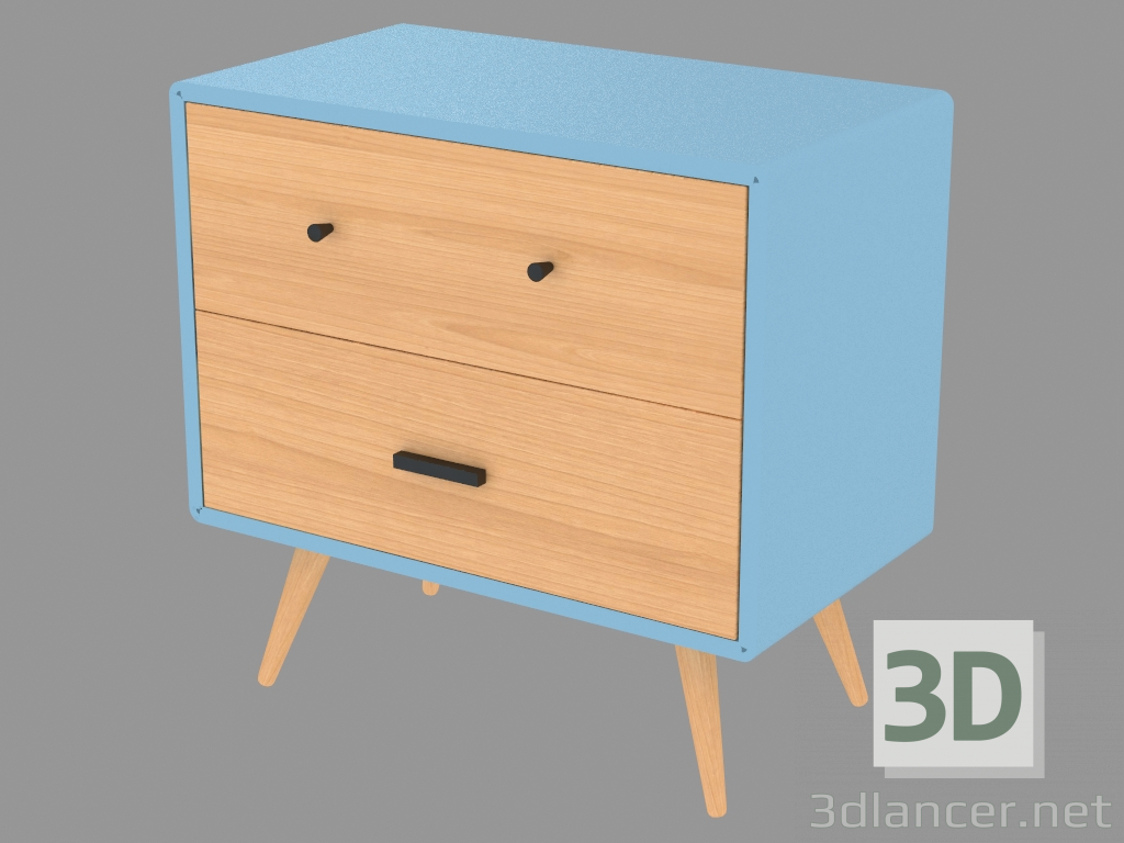 3d model Chest of drawers Kiddi - preview