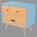 3d model Chest of drawers Kiddi - preview