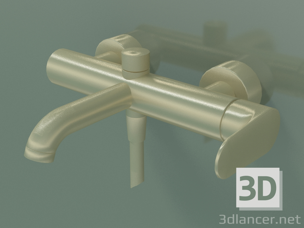 3D Modell Einhebel-Bademischer für freiliegende Installation (34420250) - Vorschau
