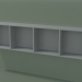 3d model Open box (90U30005, Silver Gray C35, L 96, P 12, H 24 cm) - preview