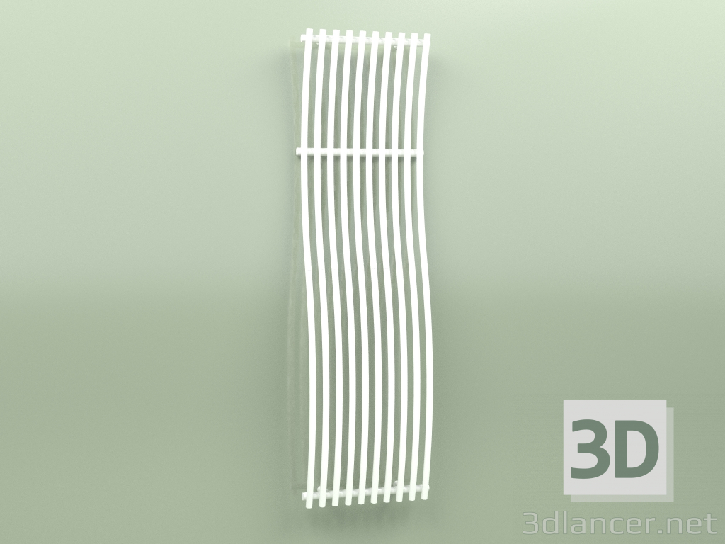 3 डी मॉडल गर्म तौलिया रेल - Imia (1800 x 510, RAL - 9016) - पूर्वावलोकन