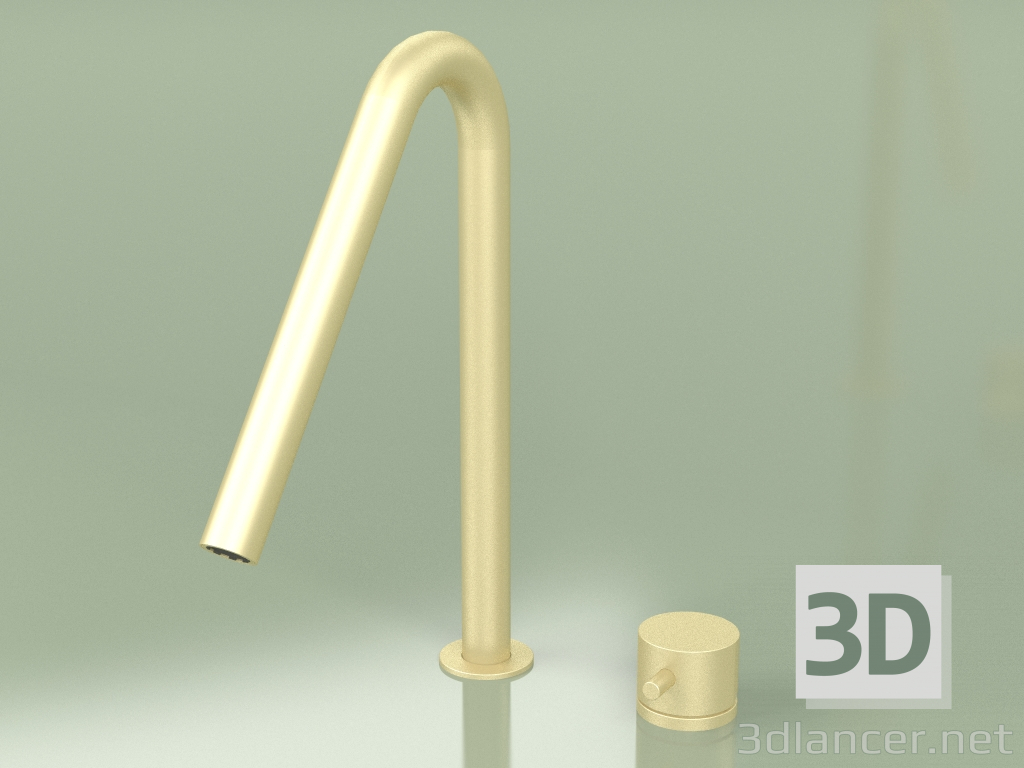 3d model 2-hole mixer with 288 mm swivel spout (13 32, OC) - preview