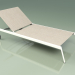 modèle 3D Chaise longue 007 (Metal Milk, Batyline Sand) - preview
