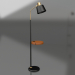 modèle 3D Lampadaire Arden noir, cuivre (07023) - preview
