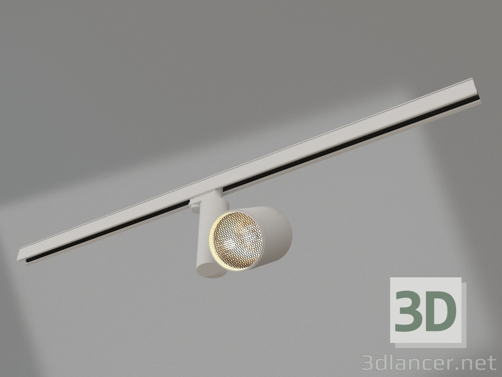 modello 3D Lampada LGD-SHOP-4TR-R100-40W Day4000 (WH, 24 gradi) - anteprima