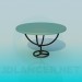 3d model Cafe table - preview