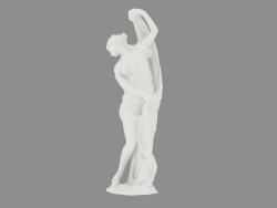 Eine Skulptur der Venus Kallipygos