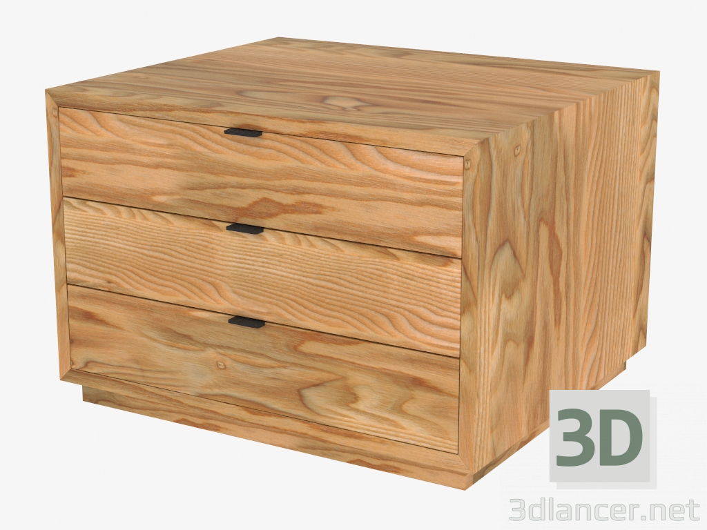 3d model Bedside cabinet York - preview