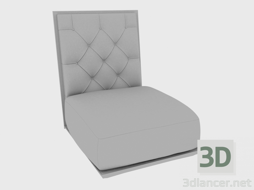 3D modeli Koltuk NAPOLEON (73x87xH94) - önizleme