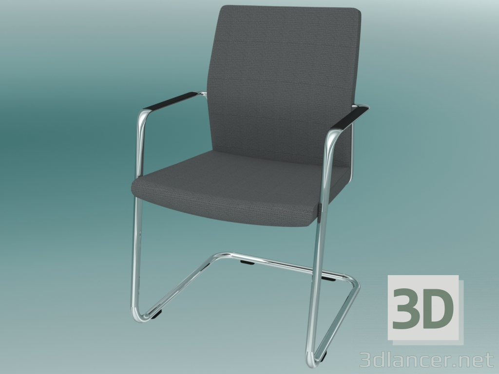 modèle 3D Chaise visiteur (21VN) - preview