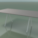 modèle 3D Table rectangulaire 5411 (H 74 - 99x200 cm, stratifié Fenix F04, V12) - preview